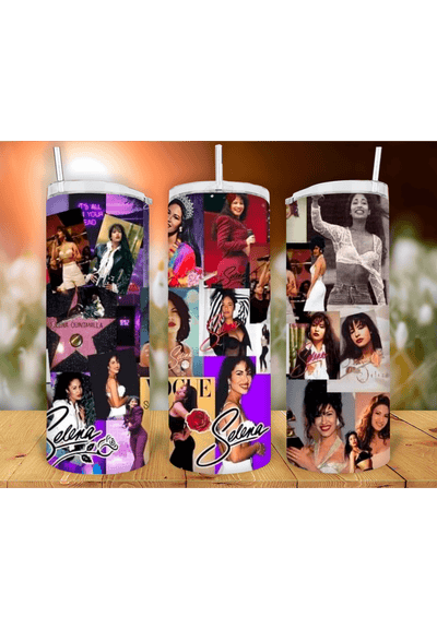 Selena 20oz sublimation print - KT SUBLIMATION, DTF AND MORE LLC