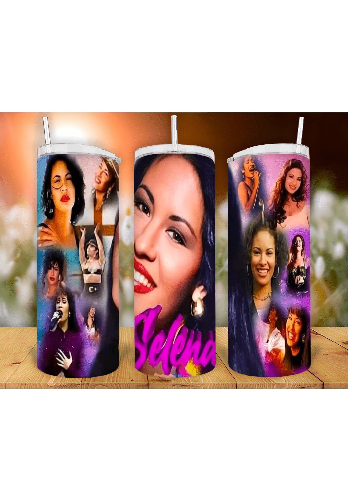 Selena  20oz sublimation print