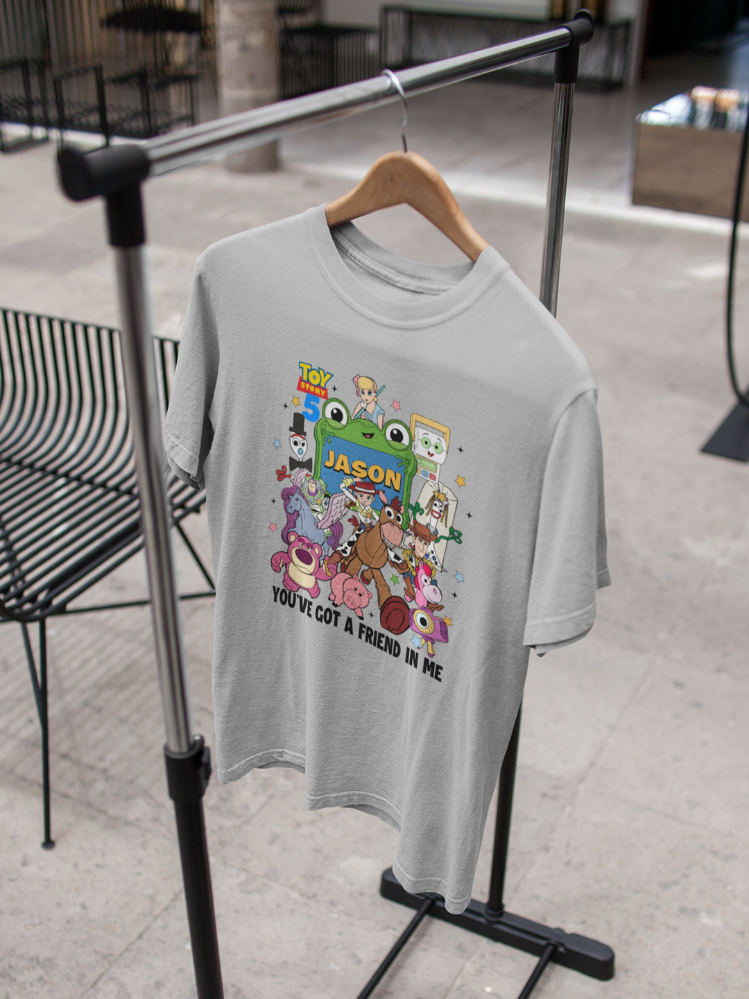Toy Story Character Heat Transfer, Premium DTF Heat Transfer for Cotton, Polyester & Blends (Copy)