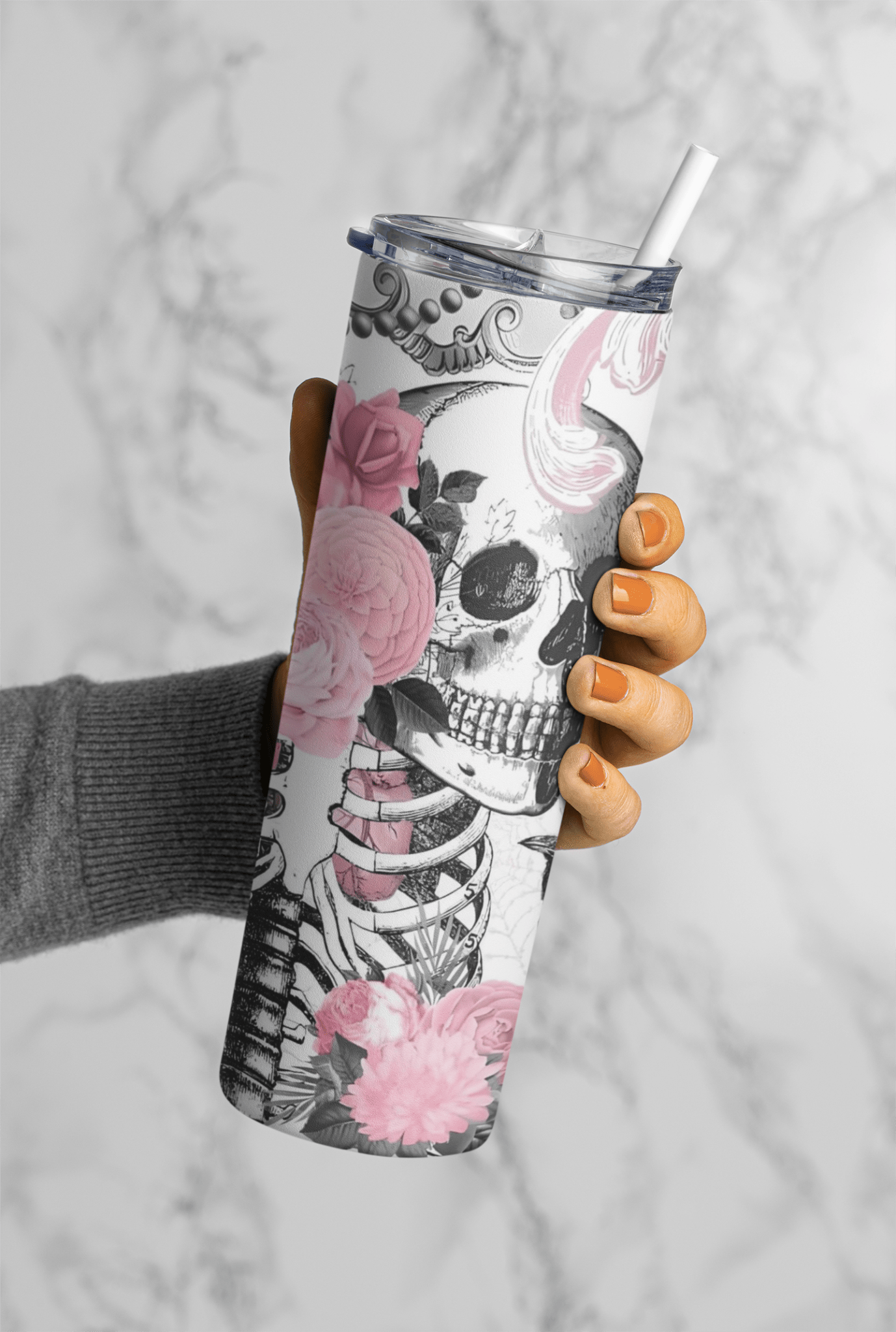 Skull  20oz sublimation print