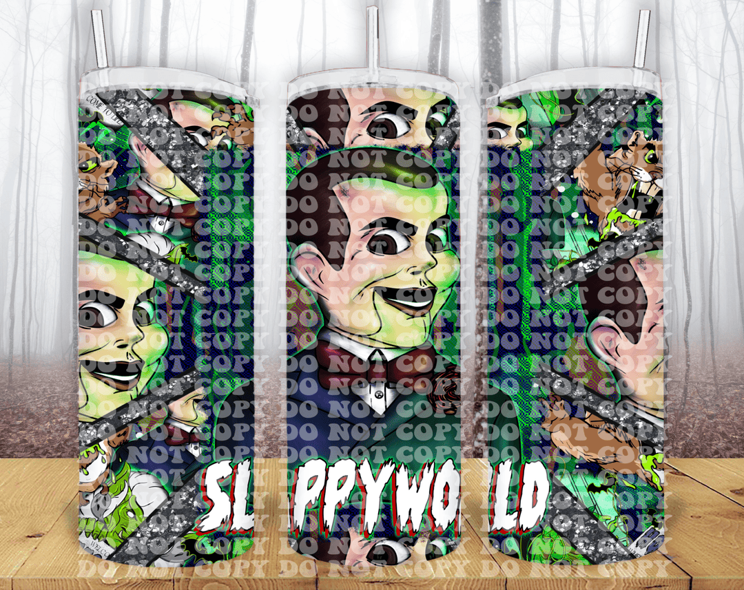Slappy the Dummy 20oz Tumbler Sublimation Print - KT SUBLIMATION, DTF AND MORE LLC