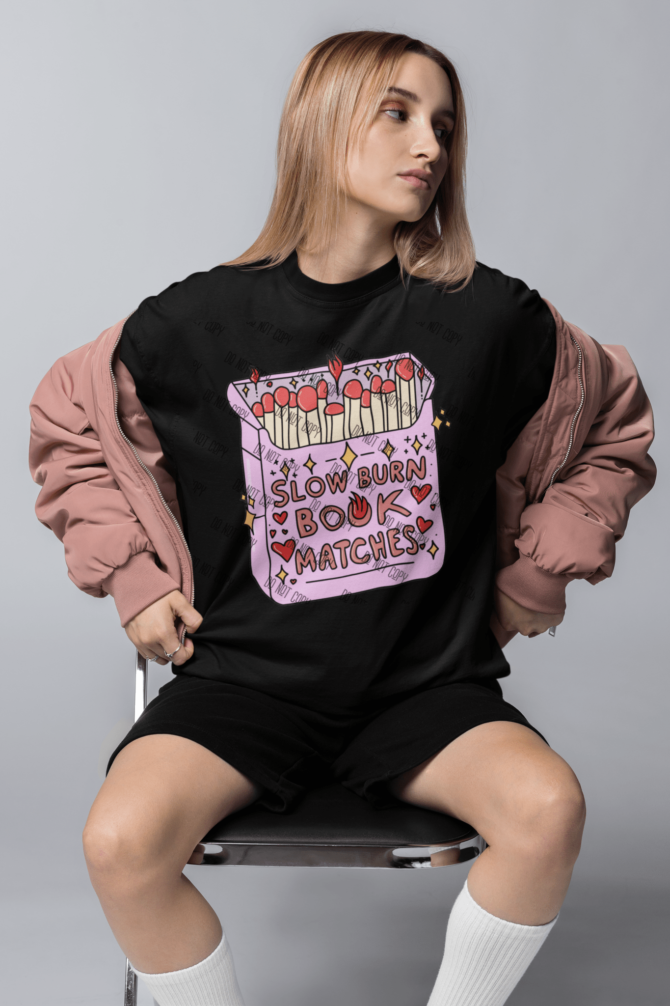 Slow Burn Book Matches DTF Design – For Fans of Steamy Romances - KT SUBLIMATION, DTF AND MORE LLC