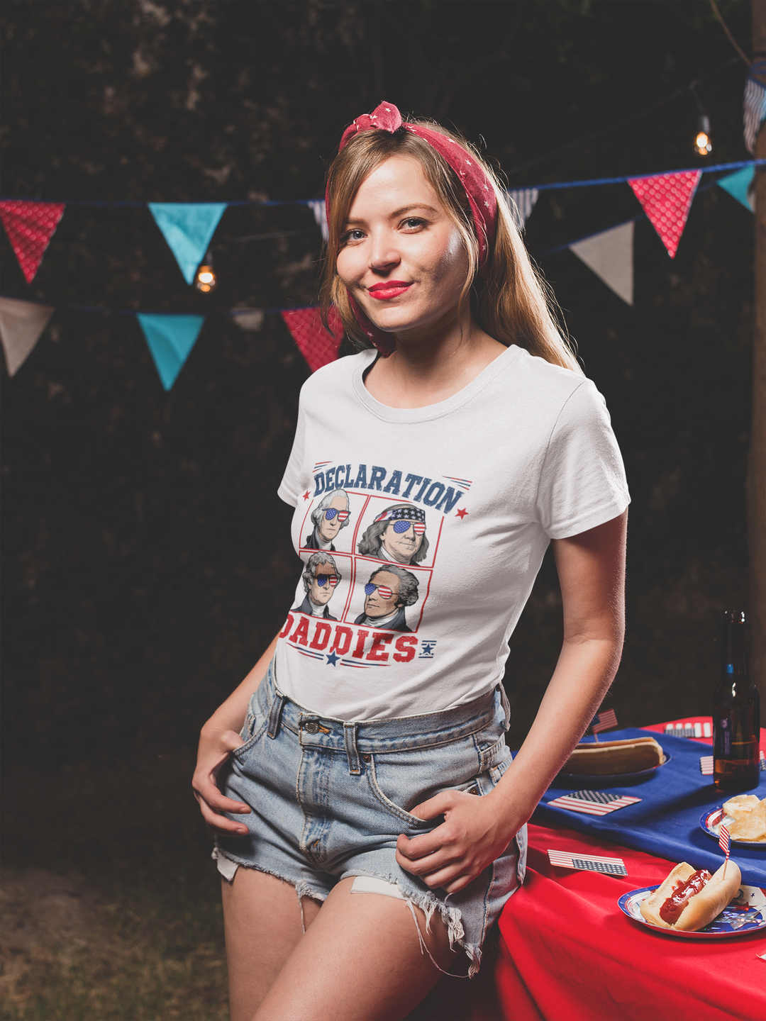 4th of July Fireworks DTF Transfer | USA Patriotic Heat Transfer