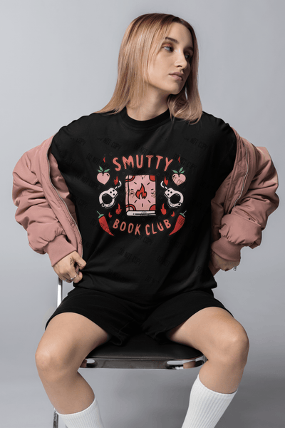 Smutty Book Club DTF Transfer – For the Bold, Bookish & Unapologetic - KT SUBLIMATION, DTF AND MORE LLC