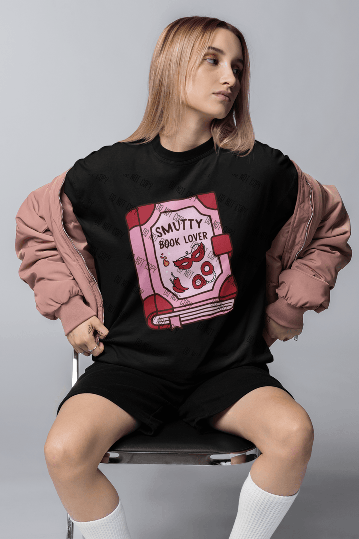 Smutty Book Lover DTF Transfer | Spicy Romance Reader | Ready - to - Press Heat Transfer - KT SUBLIMATION, DTF AND MORE LLC