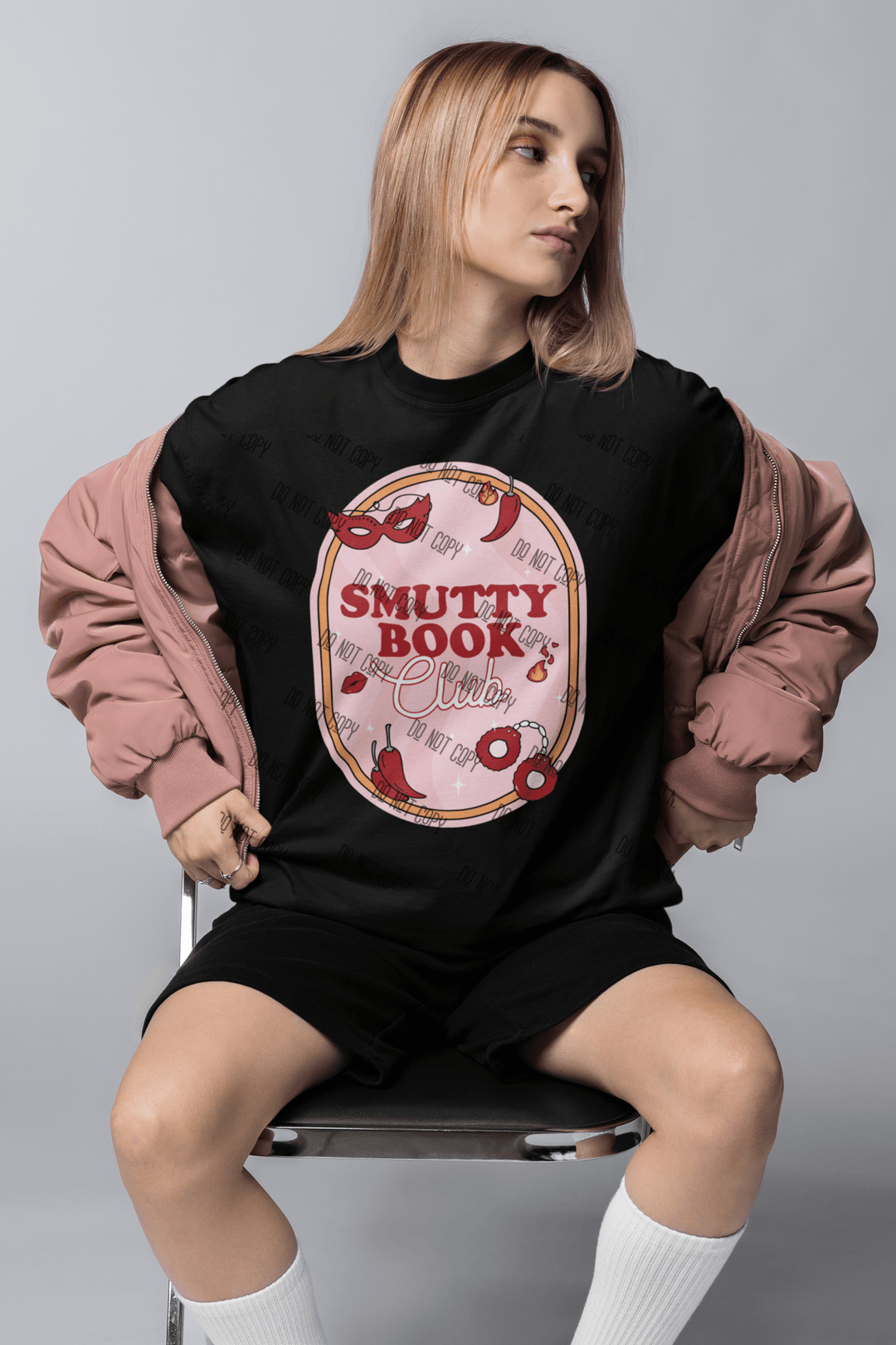 Smutty Book Lover DTF Transfer | Spicy Romance Reader | Ready - to - Press Heat Transfer - KT SUBLIMATION, DTF AND MORE LLC