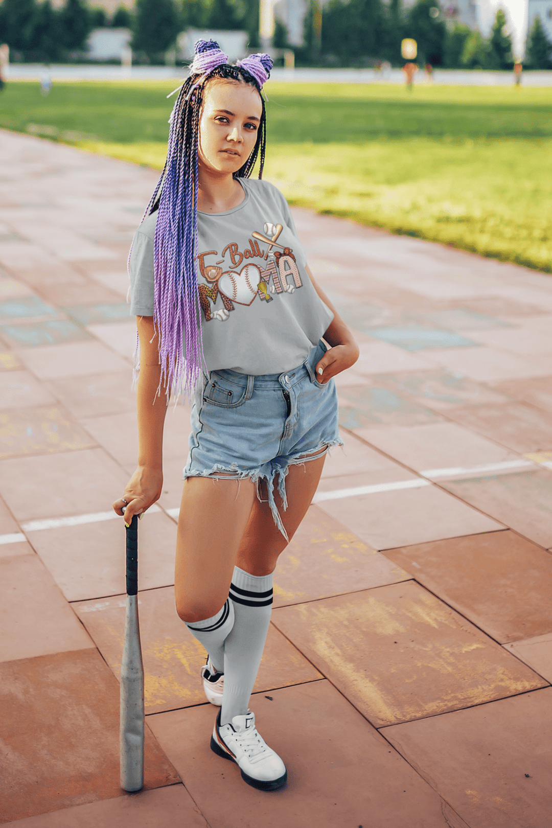 Softball DTF Transfer – Ready - to - Press Heat Transfer for Custom Game Day Apparel - KT SUBLIMATION, DTF AND MORE LLC