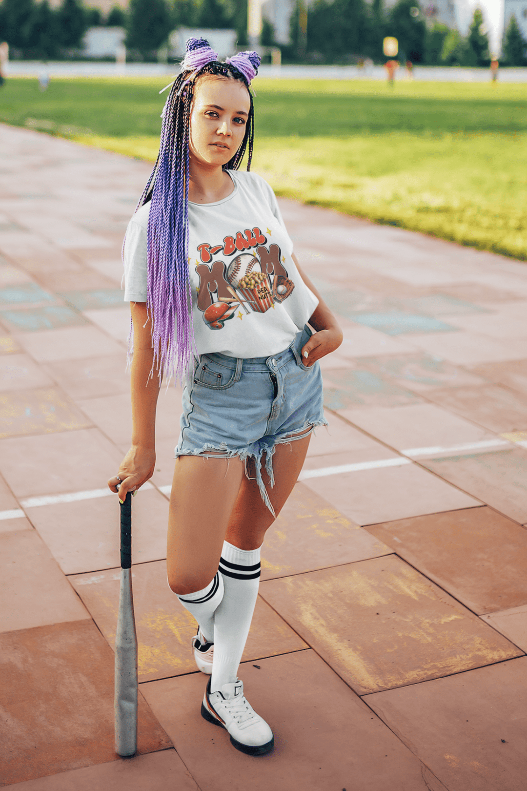 Softball DTF Transfer – Ready - to - Press Heat Transfer for Custom Game Day Apparel - KT SUBLIMATION, DTF AND MORE LLC