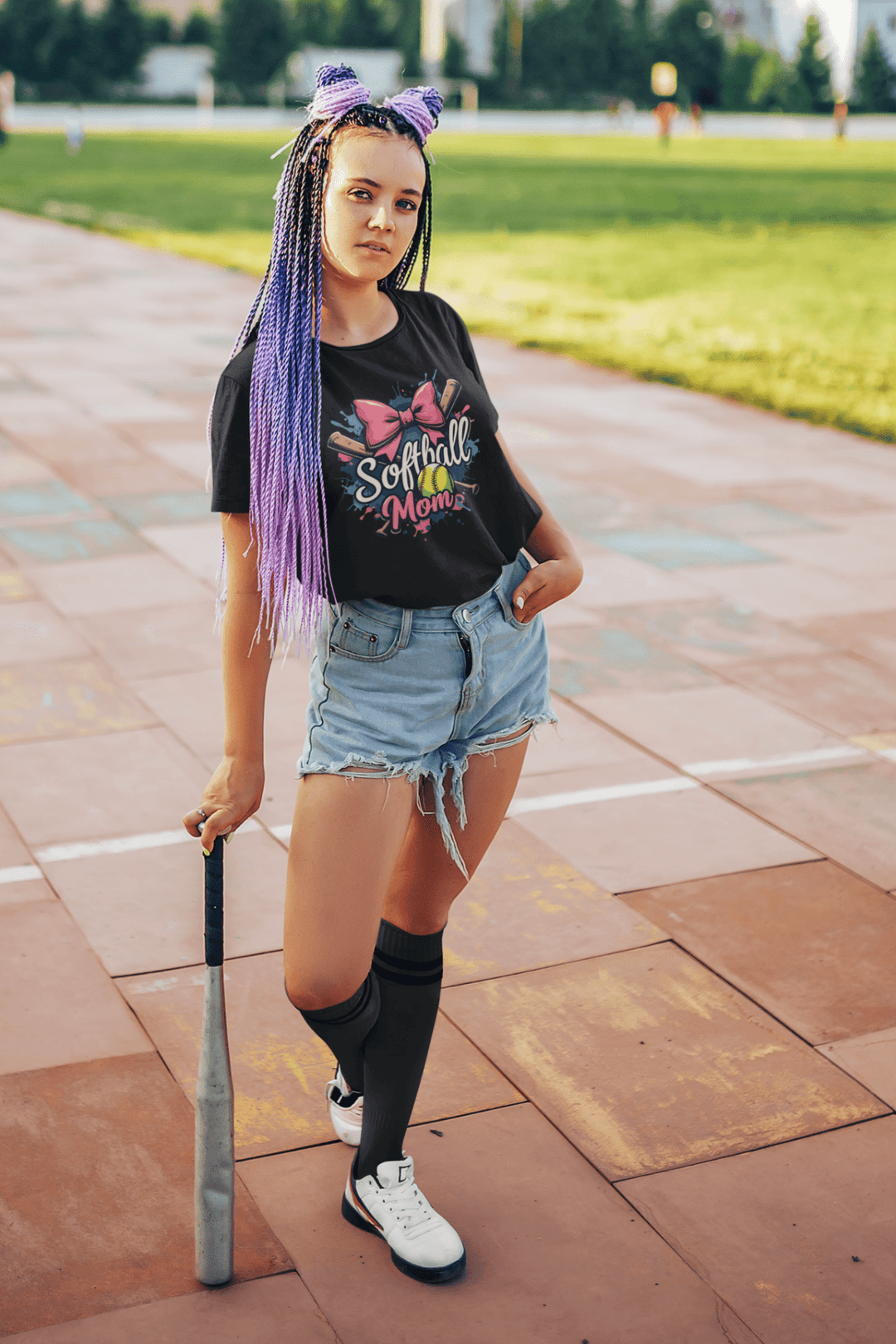 Softball DTF Transfer – Ready - to - Press Heat Transfer for Custom Game Day Apparel - KT SUBLIMATION, DTF AND MORE LLC