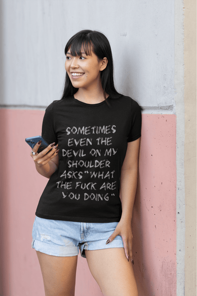 Sometimes even the Devil on my shoulder ask "what the d are you doing" DTF - KT SUBLIMATION, DTF AND MORE LLC