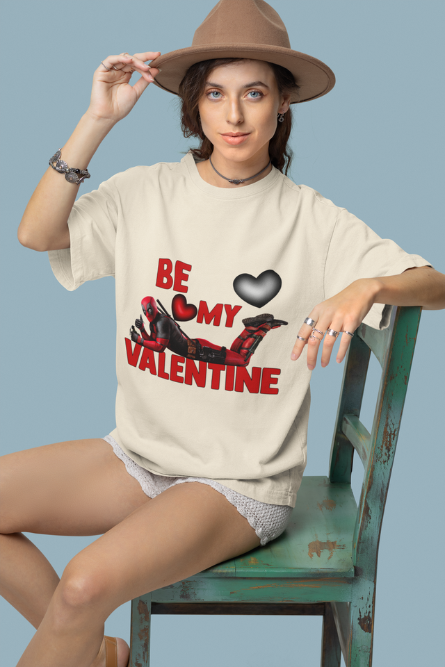 Be my Valentine DTF Transfer | Customizable Heart Design