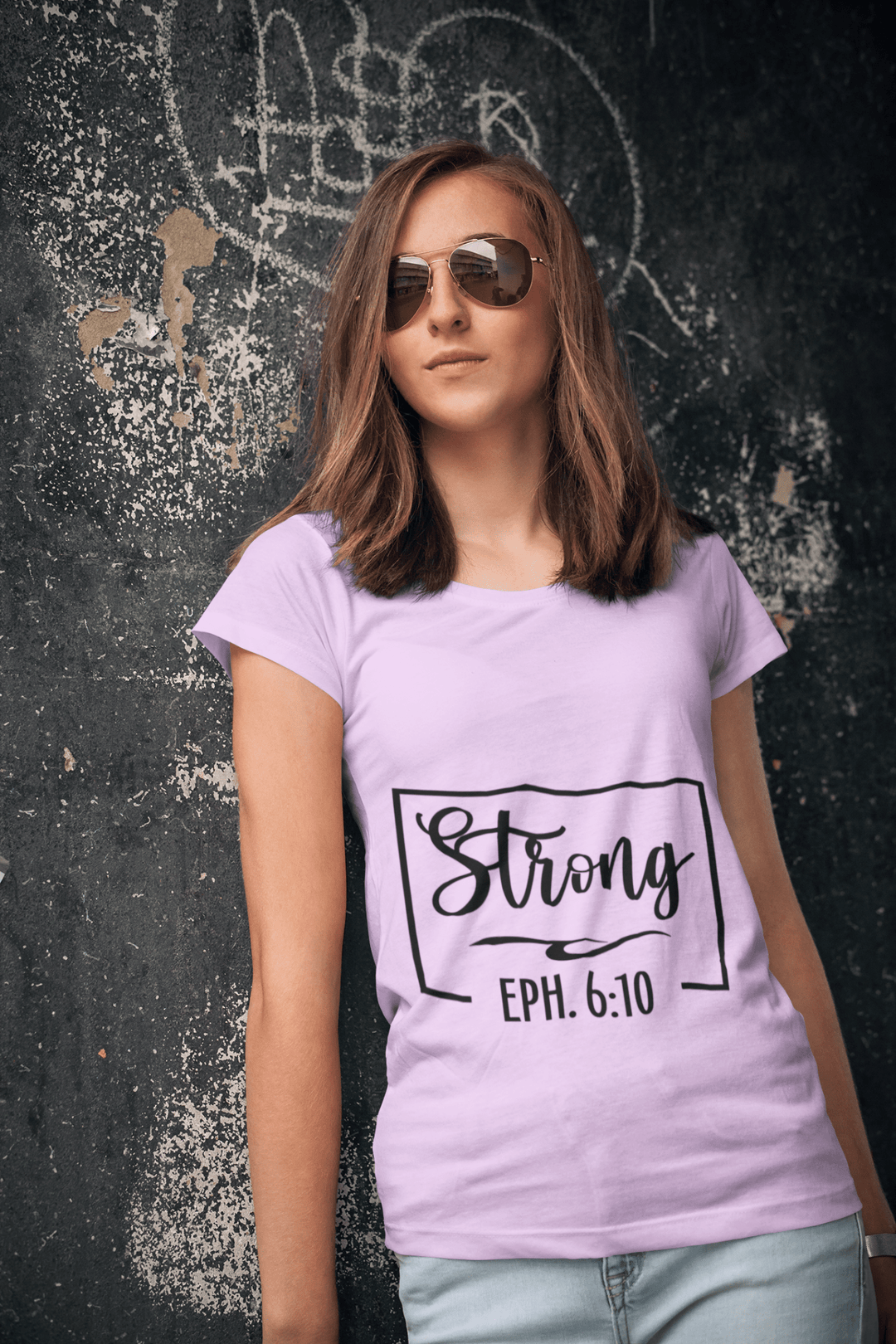 Strong Eph 6:10 DTF - KT SUBLIMATION, DTF AND MORE LLC