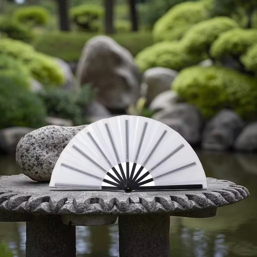 Sublimation Hand Clack Fan – DIY Printable Plastic Polyester Festival Fan, Personalized for Events & Gifts - KT SUBLIMATION, DTF AND MORE LLC