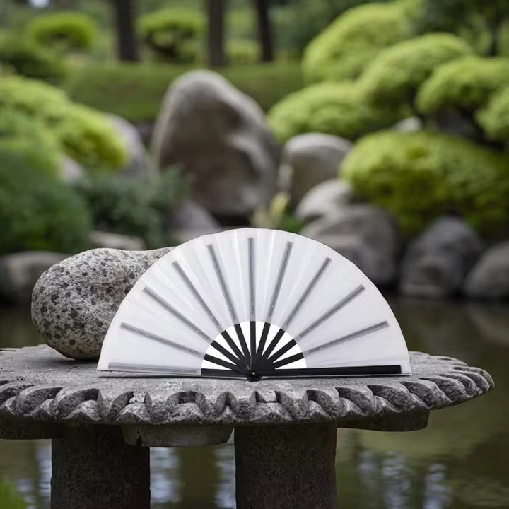 Sublimation Hand Clack Fan – DIY Printable Plastic Polyester Festival Fan, Personalized for Events & Gifts - KT SUBLIMATION, DTF AND MORE LLC