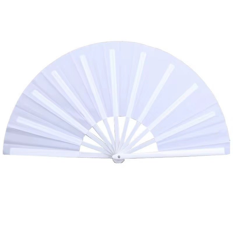 Sublimation Hand Clack Fan – DIY Printable Plastic Polyester Festival Fan, Personalized for Events & Gifts - KT SUBLIMATION, DTF AND MORE LLC