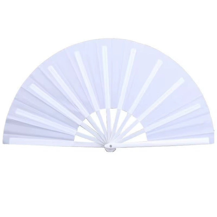 Sublimation Hand Clack Fan – DIY Printable Plastic Polyester Festival Fan, Personalized for Events & Gifts - KT SUBLIMATION, DTF AND MORE LLC