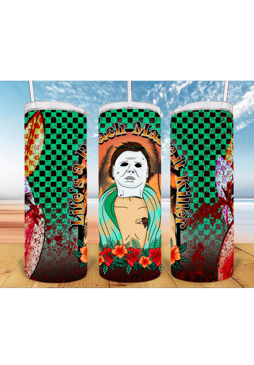 Summer Boys 20oz Tumbler Sublimation Print - KT SUBLIMATION, DTF AND MORE LLC