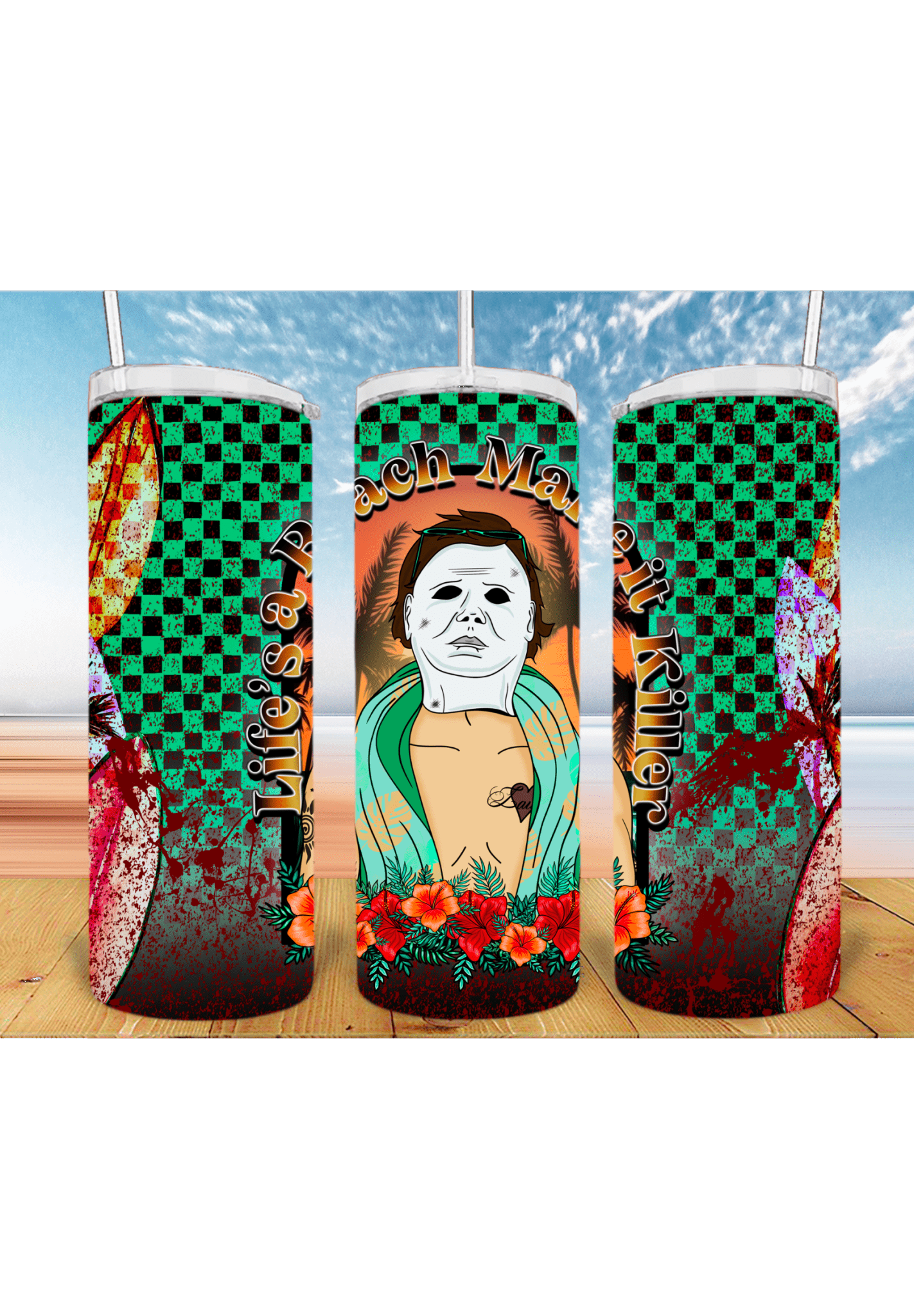 Summer Boys 20oz Tumbler Sublimation Print - KT SUBLIMATION, DTF AND MORE LLC