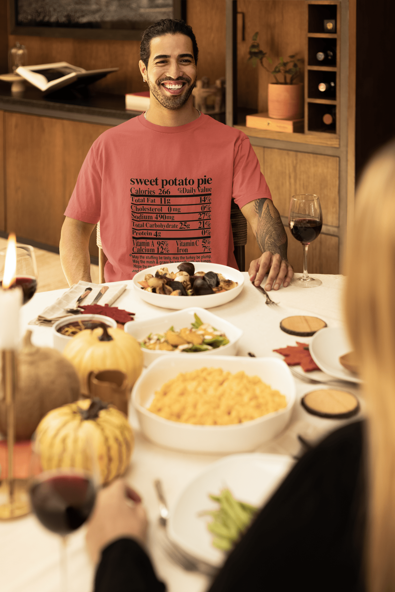 Sweet Potato Pie DTF Transfer – Cozy Fall & Thanksgiving Design