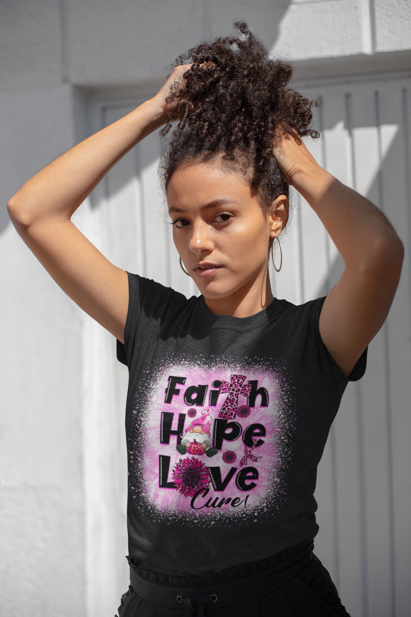 Faith Hope Love Cure DTF
