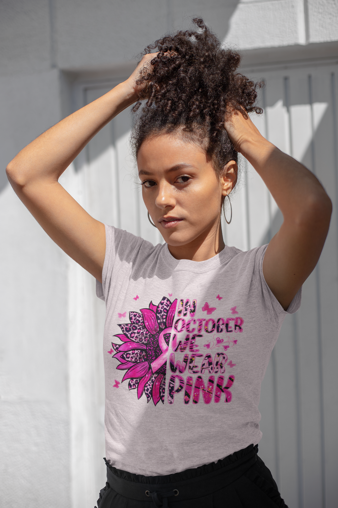 In october we wear Pink DTF