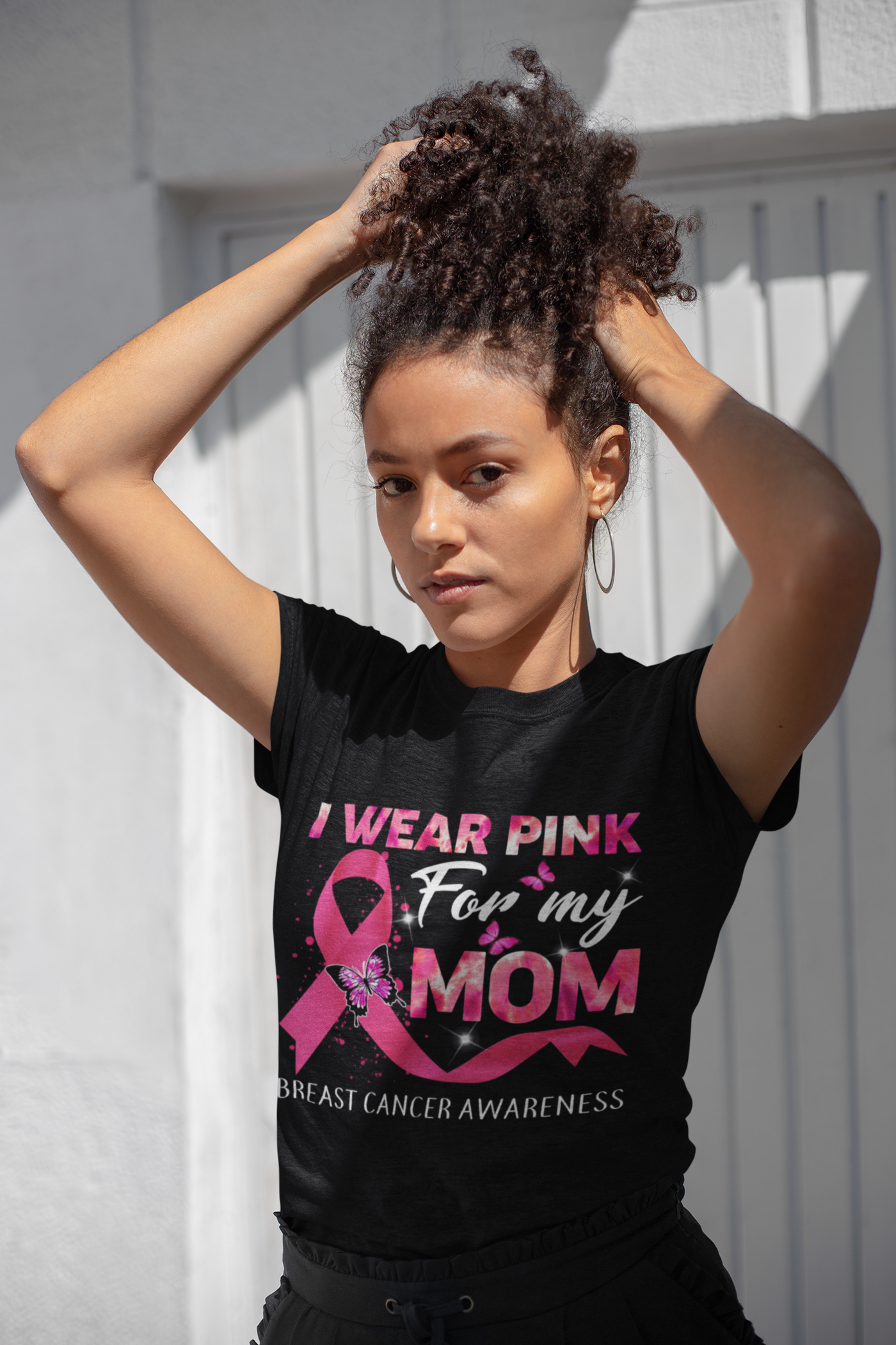 I Wear pink for my mom  DTF