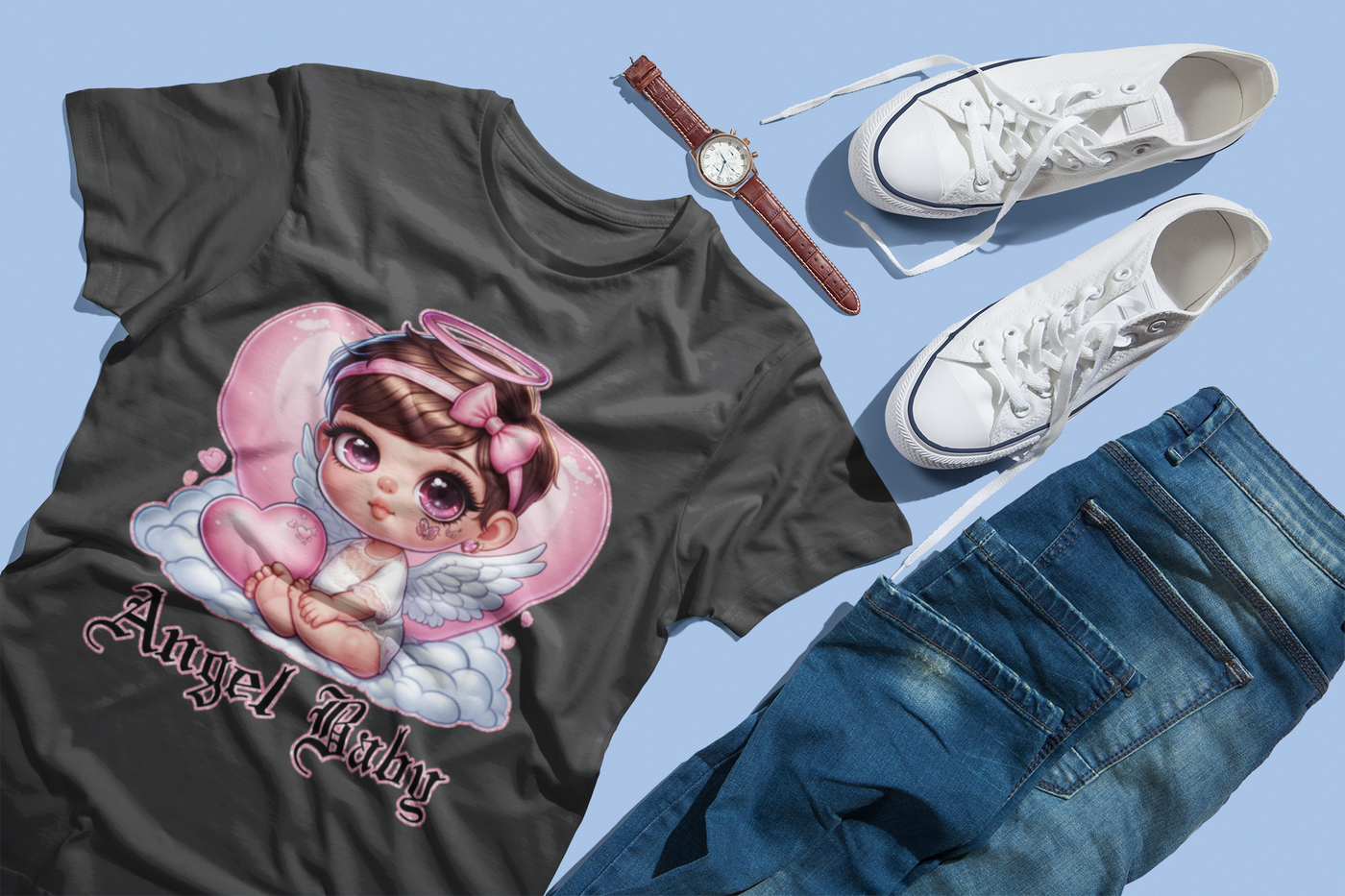 Chicano Art DTF Transfer – Bold & Culturally Inspired Prints for Custom Apparel 🎨🔥