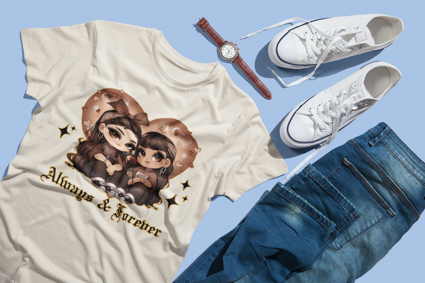 Chicano Art DTF Transfer – Bold & Cultural Streetwear Print 🎨🔥