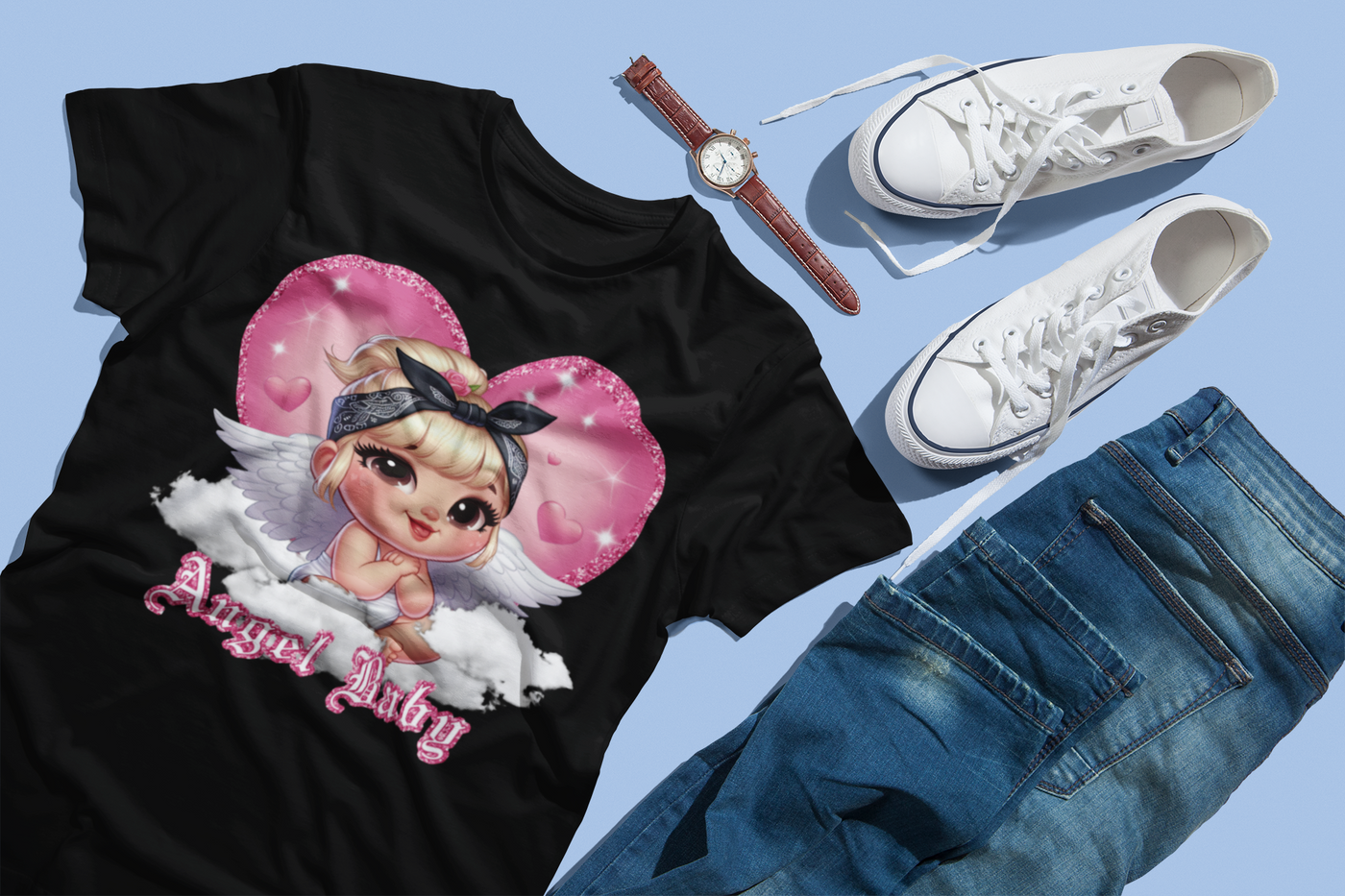 Chicano Art DTF Transfer – Bold & Culturally Inspired Prints for Custom Apparel 🎨🔥