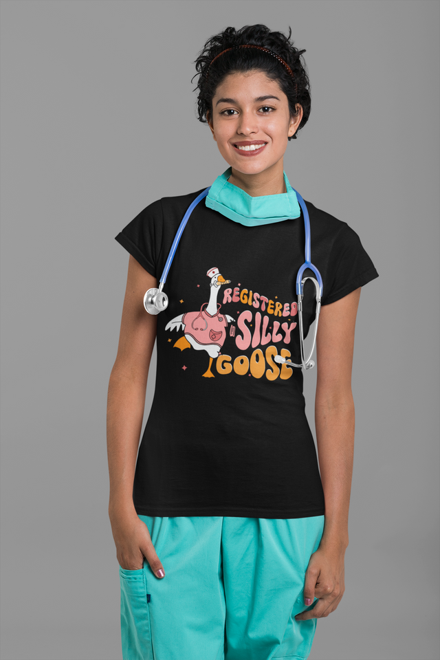 Registered Silly Goose Nurse DTF Transfer – Ready to Press for Medical Professionals & Healthcare Workers! (Copy)