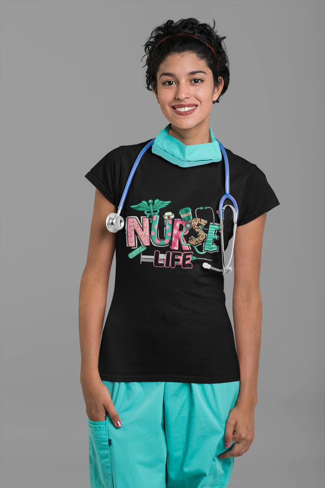 Nurse DTF Transfer – Ready to Press for Medical Professionals & Healthcare Workers!