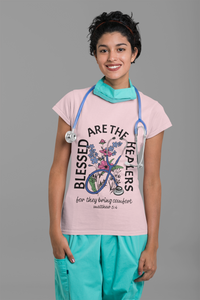 Blessed are the Healers Nurse DTF Transfer – Ready to Press for Medical Professionals & Healthcare Workers!