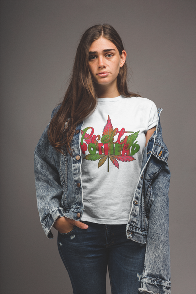 DTF transfers, cannabis inspired, weed designs, pretty pothead, cannabis enthusiast, fashion, apparel