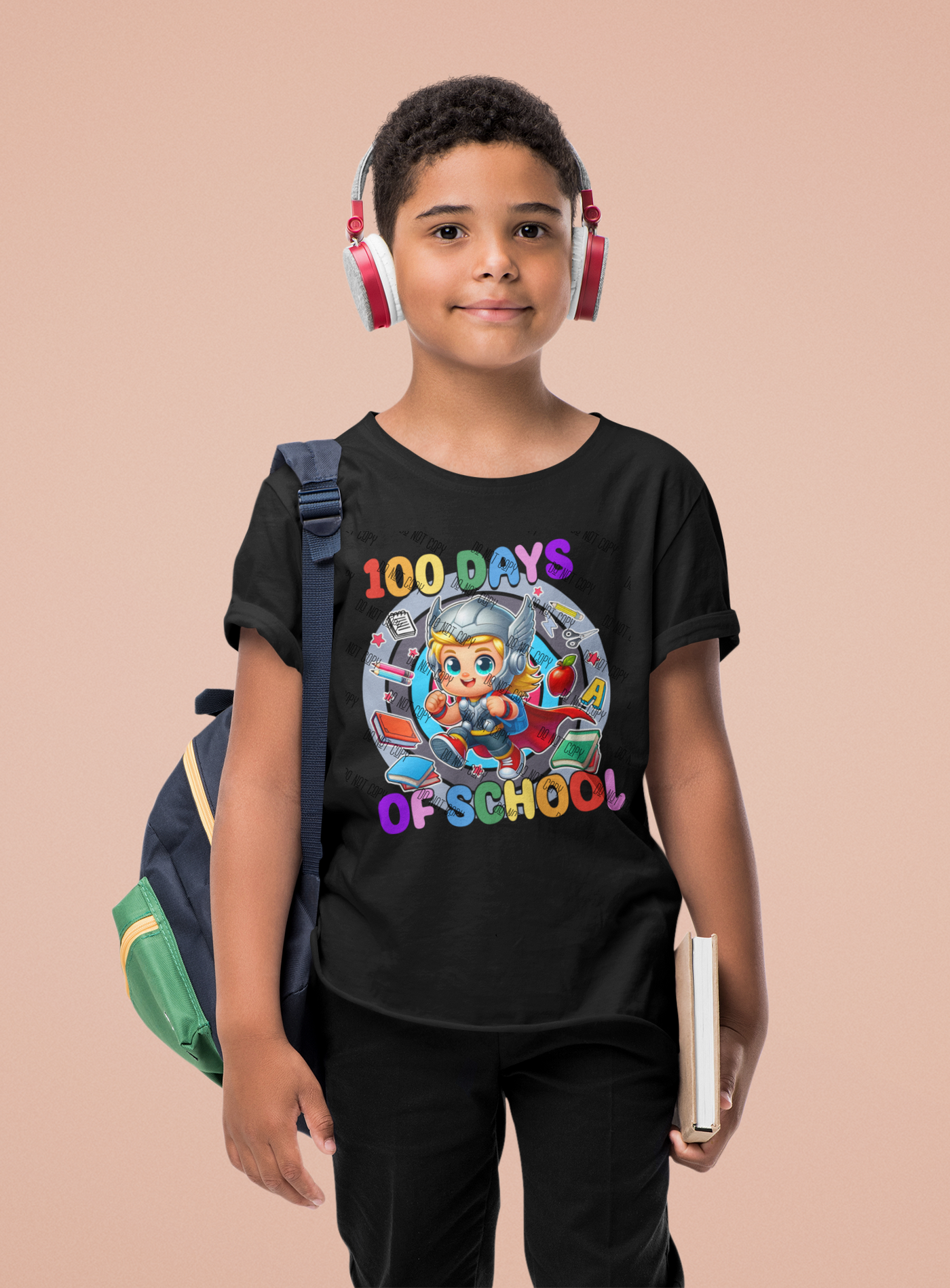 100 Days of School DTF Transfer – Celebrate Learning in Style! 🎉📚