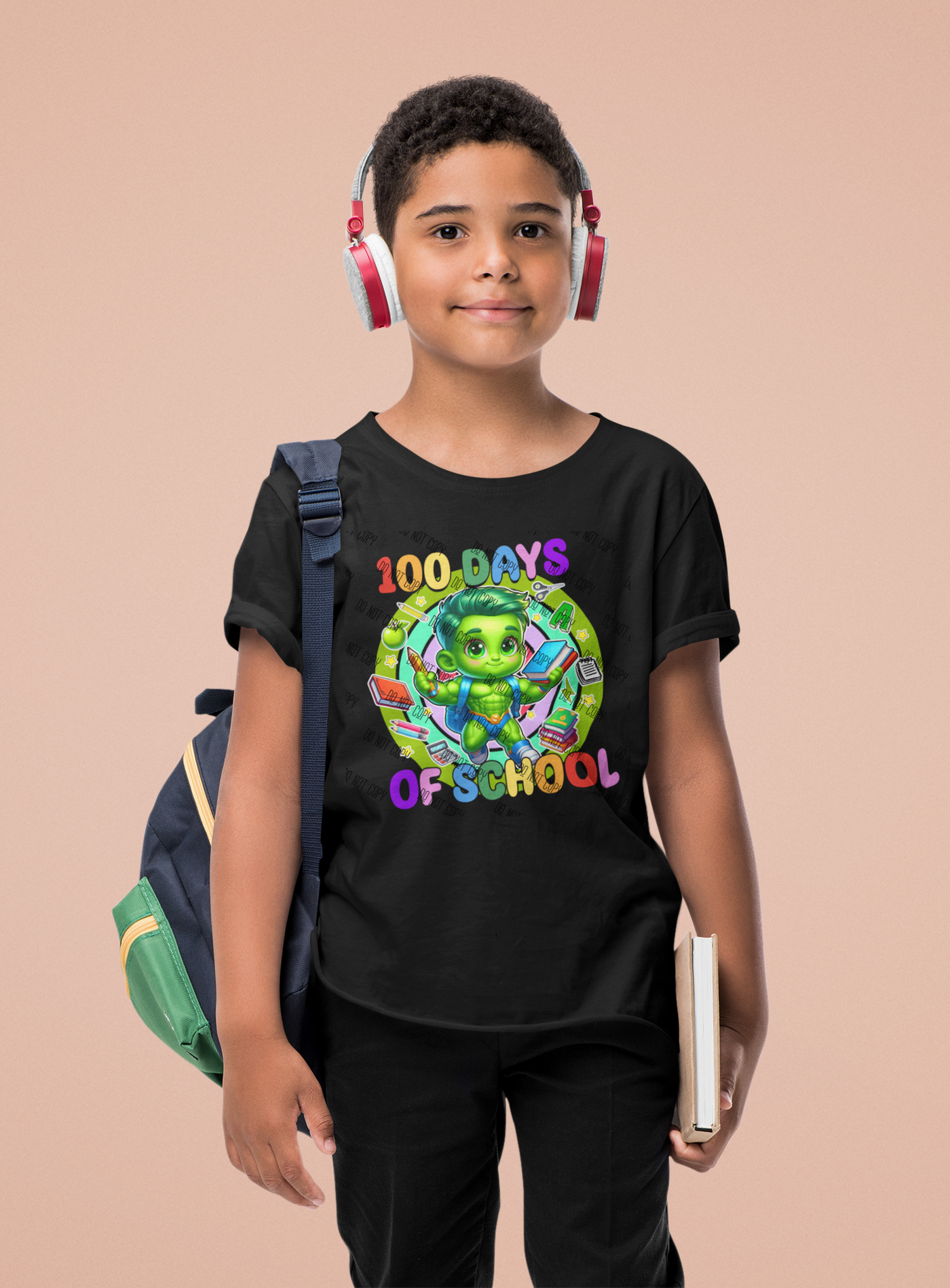 100 Days of School DTF Transfer – Celebrate Learning in Style! 🎉📚