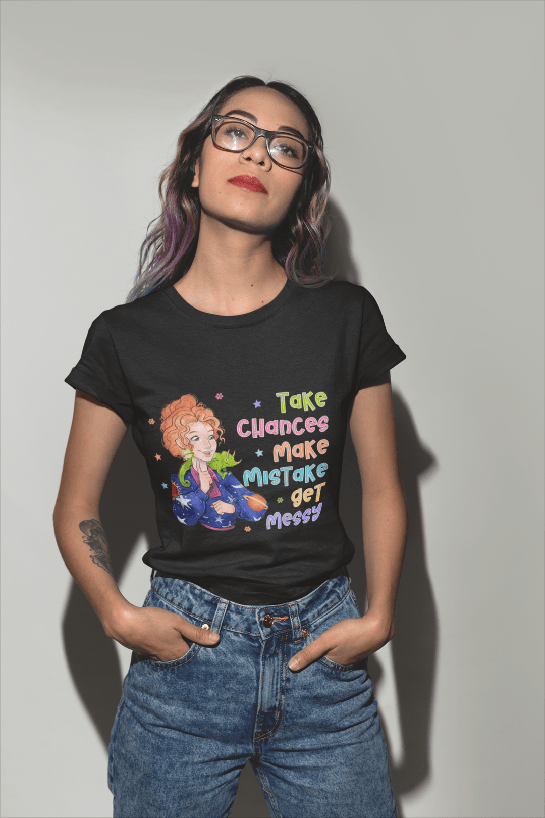 Take Chances, Make mistakes Mrs. Frizzle DTF - KT SUBLIMATION, DTF AND MORE LLC