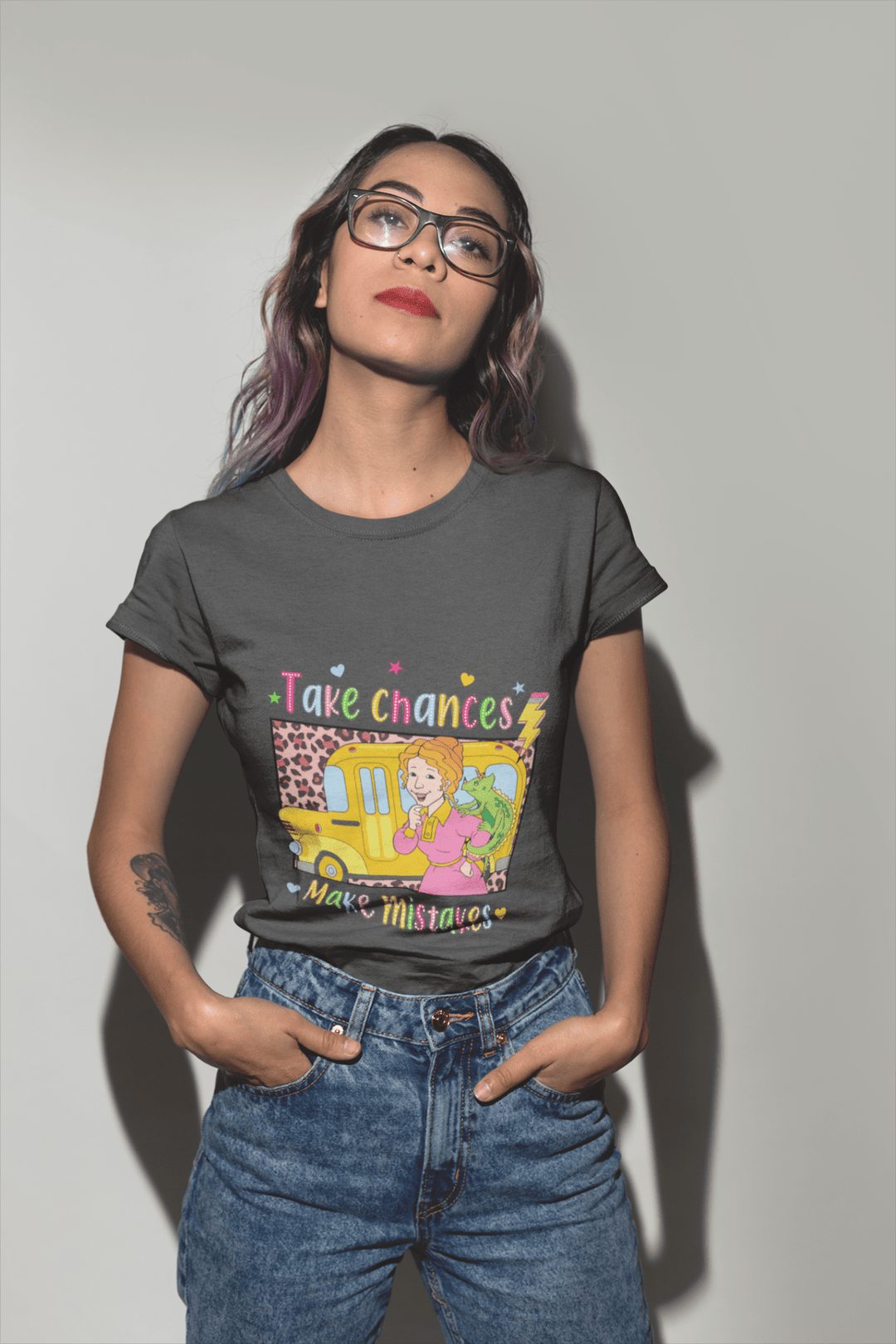 Take Chances, Make Mistakes, Mrs. Frizzle DTF - KT SUBLIMATION, DTF AND MORE LLC