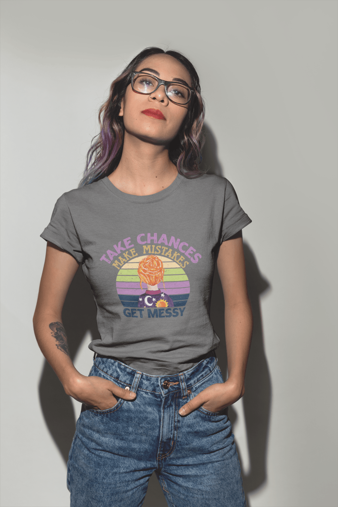 Take chances, Make Mistakes Mrs. Frizzle DTF - KT SUBLIMATION, DTF AND MORE LLC