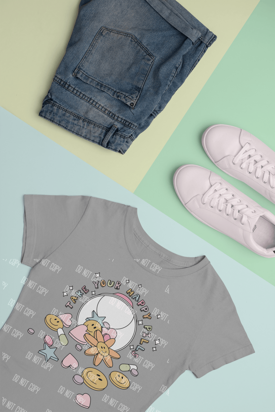 Take Your Happy Pill DTF Transfer – Ready to Press & Brighten Your Day! 💊😊 - KT SUBLIMATION, DTF AND MORE LLC