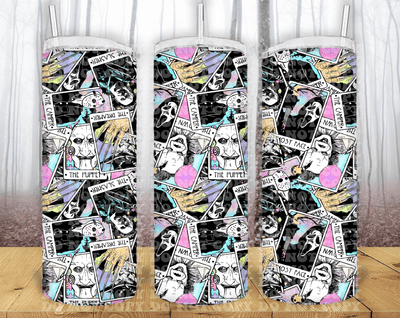 Tarot Pastel 20oz Tumbler Sublimation Print - KT SUBLIMATION, DTF AND MORE LLC