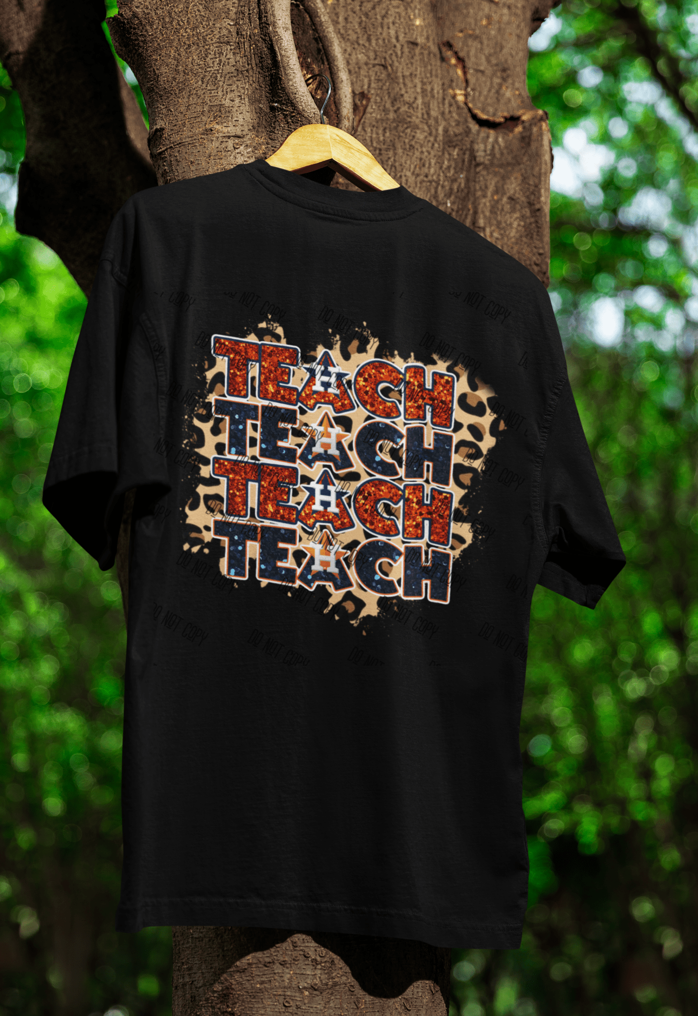 Teacher Astros DTF ready to press transfer - KT SUBLIMATION, DTF AND MORE LLC