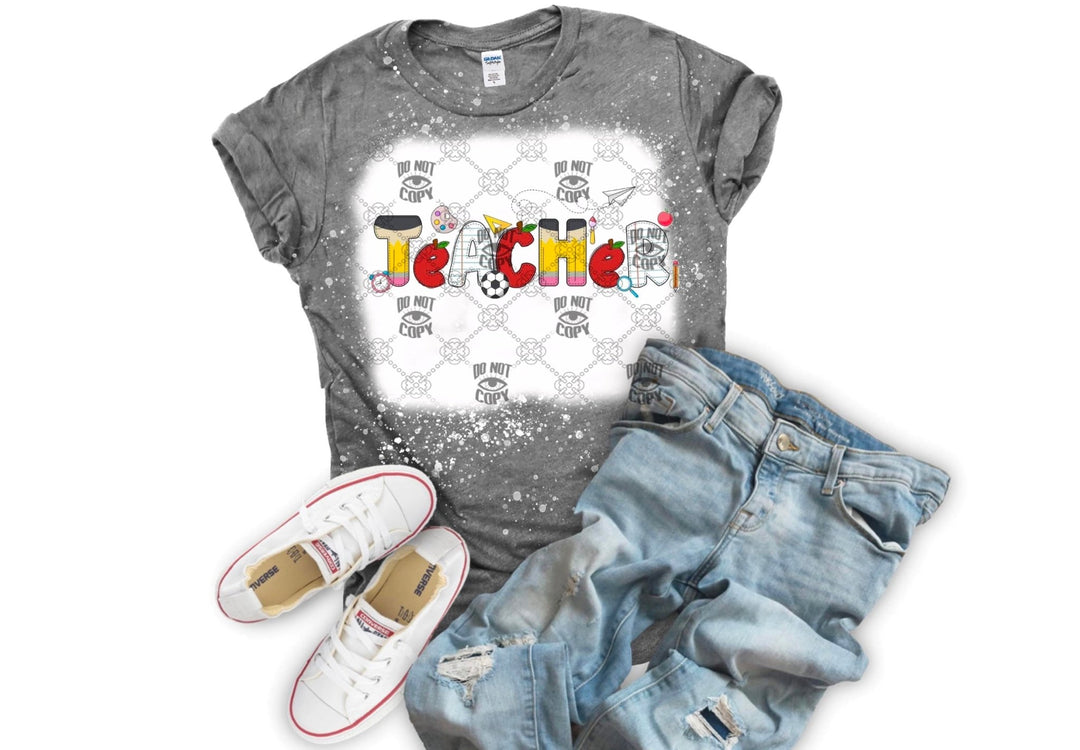 Teacher DTF ready to press transfer - KT SUBLIMATION, DTF AND MORE LLC