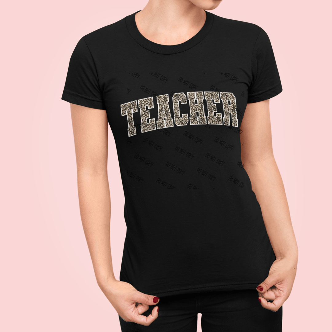 Teacher DTF Transfer | Ready to Press School Design for Shirts & More - KT SUBLIMATION, DTF AND MORE LLC