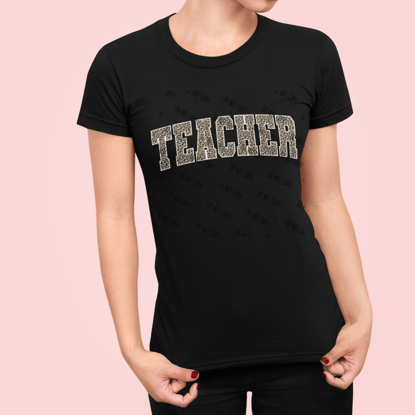 Teacher DTF Transfer | Ready to Press School Design for Shirts & More - KT SUBLIMATION, DTF AND MORE LLC