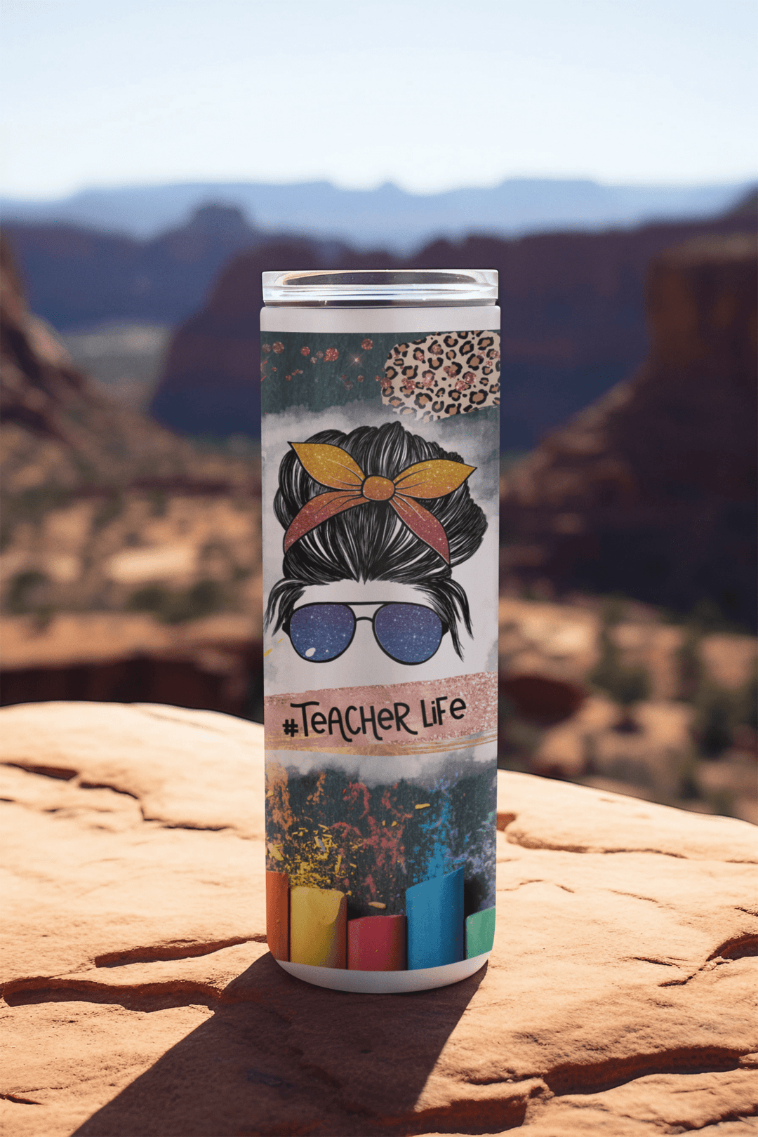 Teacher Life 20oz sublimation print - KT SUBLIMATION, DTF AND MORE LLC