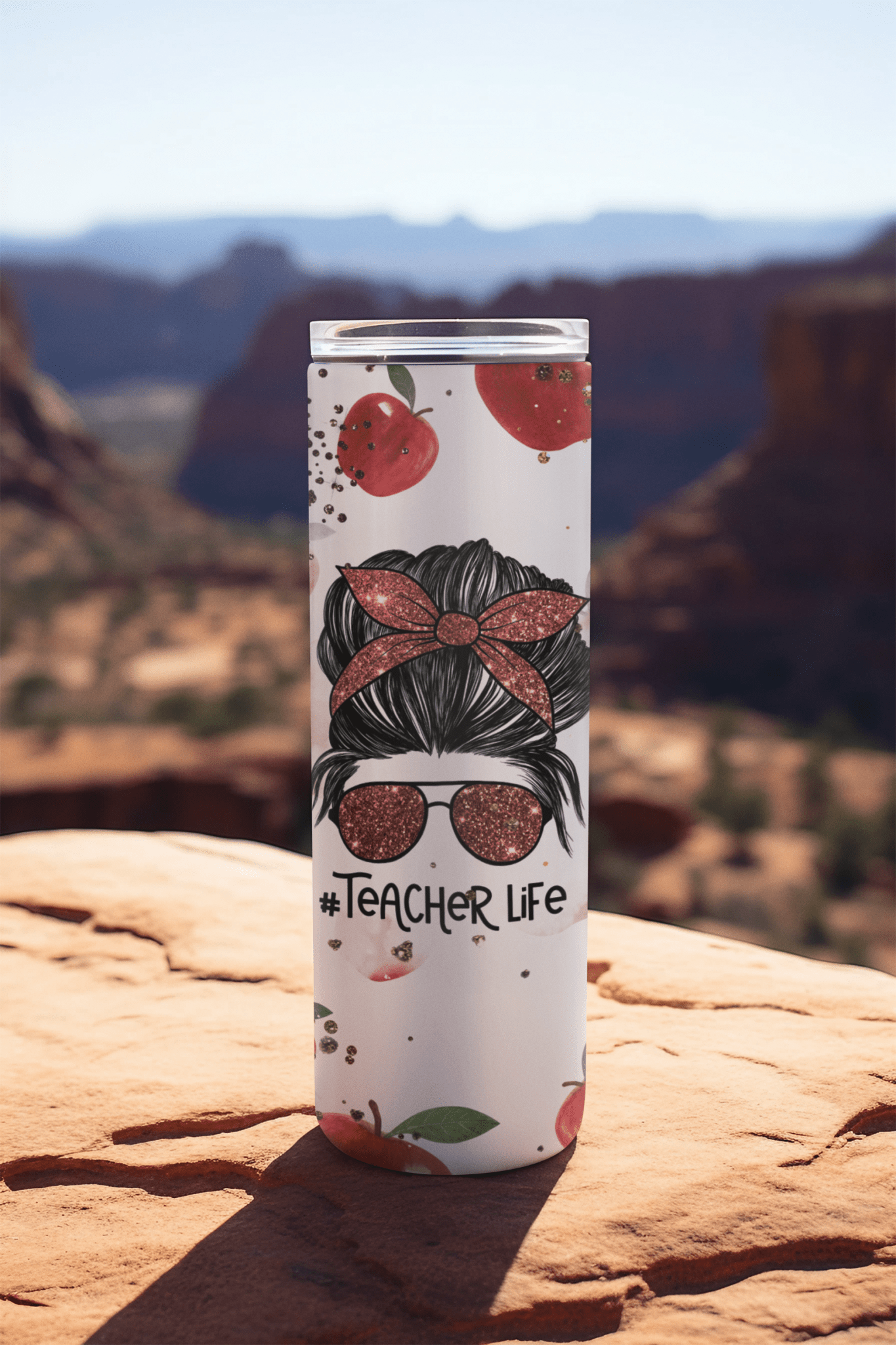 Teacher Life 20oz sublimation print - KT SUBLIMATION, DTF AND MORE LLC