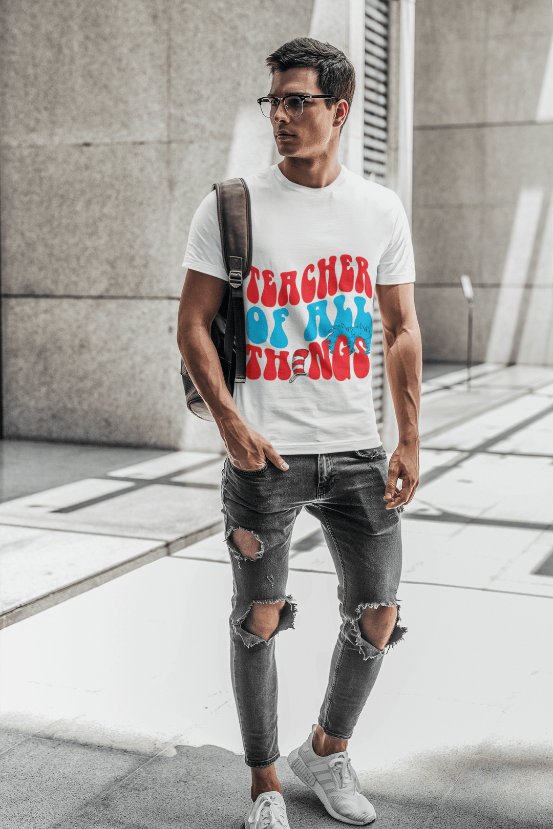 Teacher of Things DTF Transfer – Bold Design for Proud Educators - KT SUBLIMATION, DTF AND MORE LLC