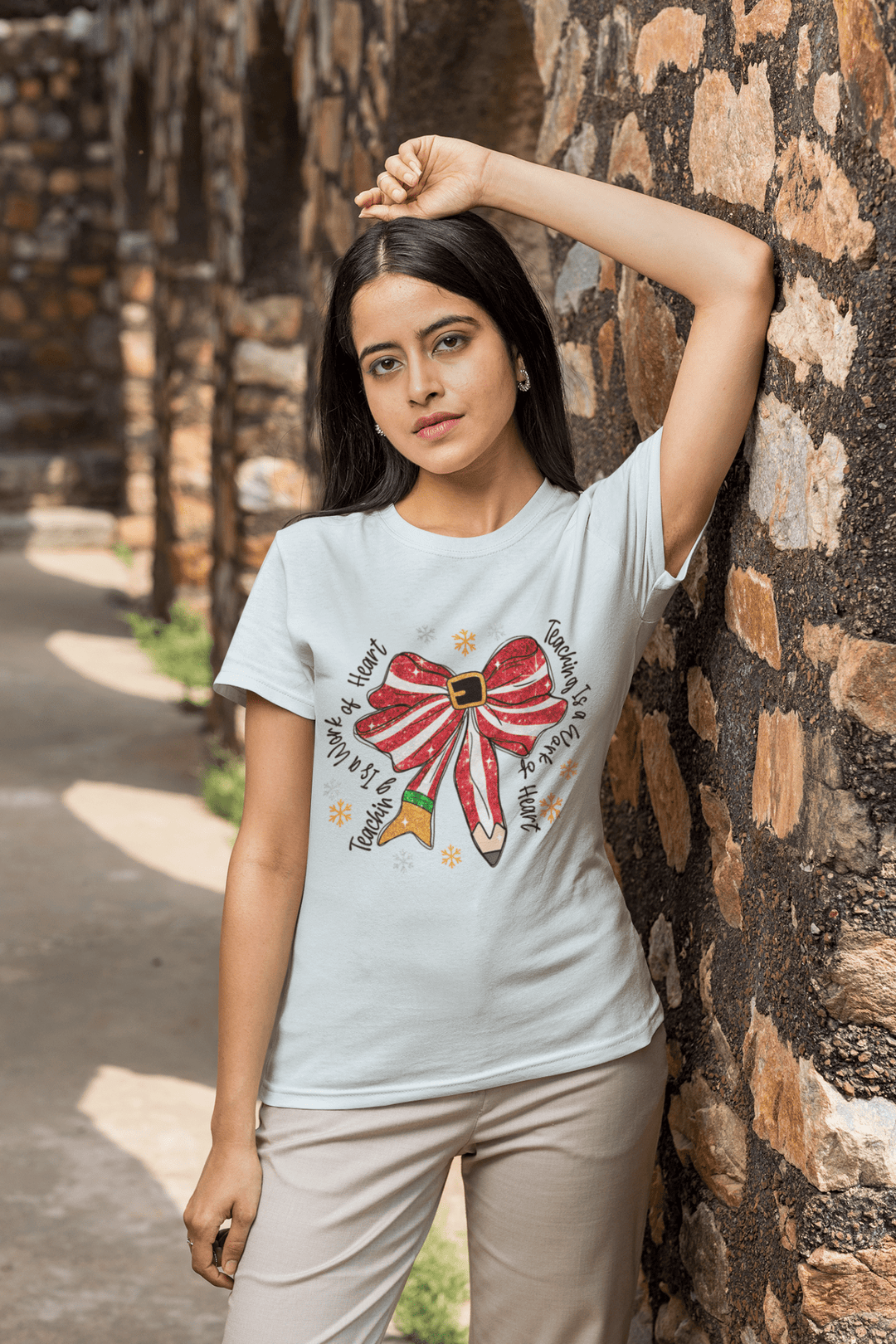 Teaching Is Work Of Heart Coquette DTF - KT SUBLIMATION, DTF AND MORE LLC