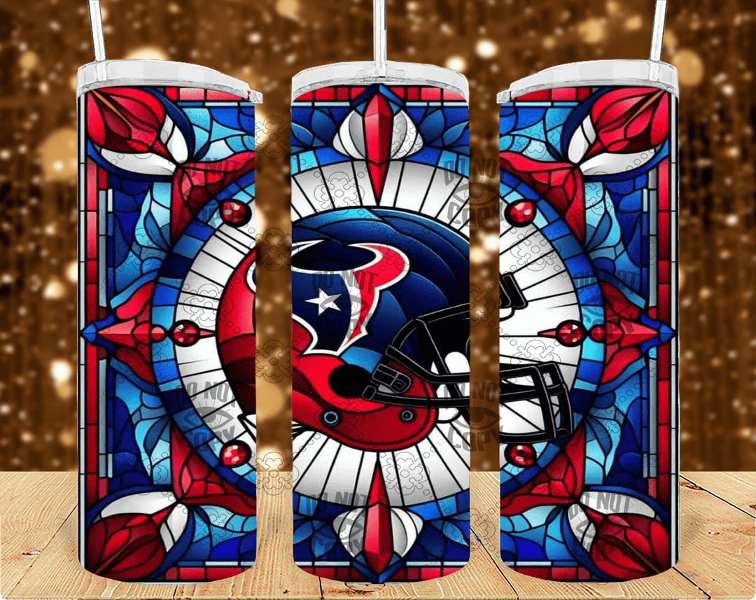 Texans 20oz Tumbler Sublimation Print - KT SUBLIMATION, DTF AND MORE LLC