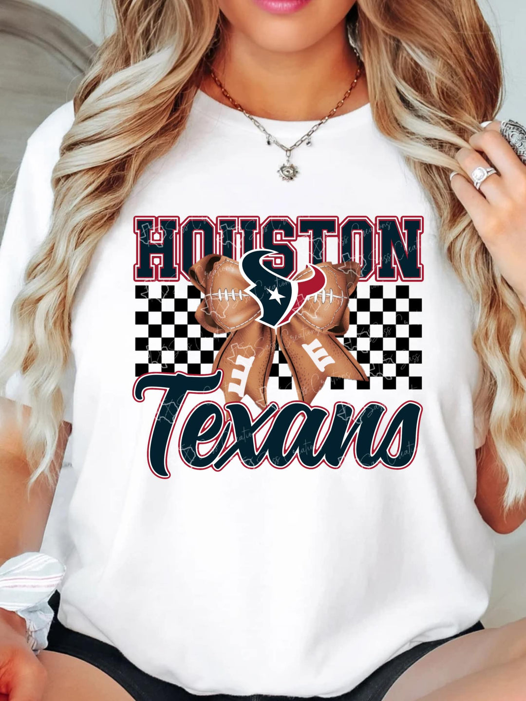 Texans Bow DTF - KT SUBLIMATION, DTF AND MORE LLC